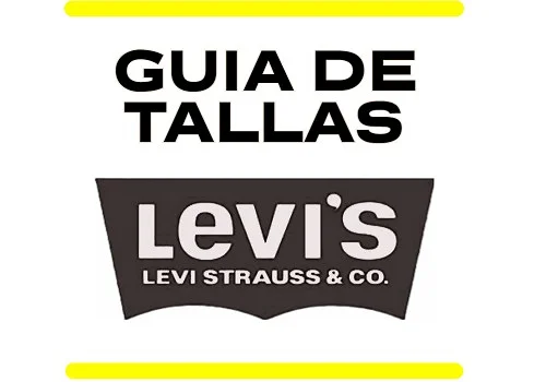 Guia de tallas levis